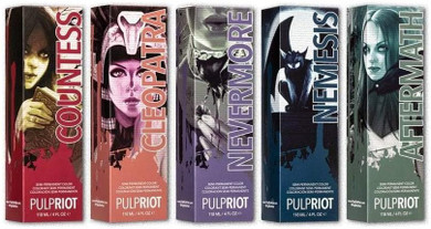 Pulp Riot Semi-Permanent Hair Color Raven Collection Countess 118ml
