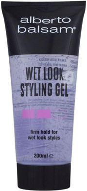 Alberto Balsam Wet Look Styling Gel 200ml x Case of 6