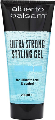 Alberto Balsam Ultra Strong Styling Gel (200ml) - Pack of 2