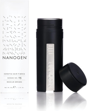 Nanogen Hair Fibres, 15 g, Light Brown