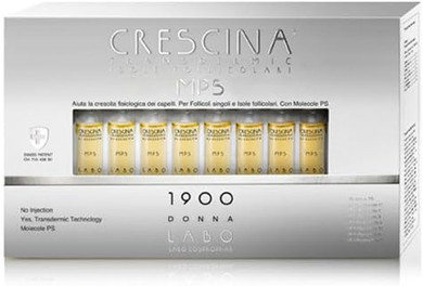 LABO CRESCINA TRANSDERMIC MPS FOLLICULAR ISLANDS RI-GROWTH 1900 Hair Loss 20 Vials