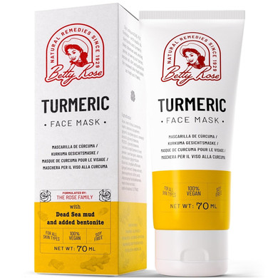 Turmeric Face Mask - Clay Face Mask, Brightening Facial Mask - Acne Face Mask, Aztec Clay Mask For Face, 100% Turmeric Scrub, Reduce Acne & Dark Spots, Face Masks Beauty, Face Mask Skin Care For Women