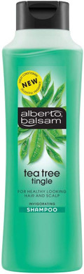 Alberto Balsam Herbal Shampoo - Tea Tree Tingle (350ml) - Pack of 6