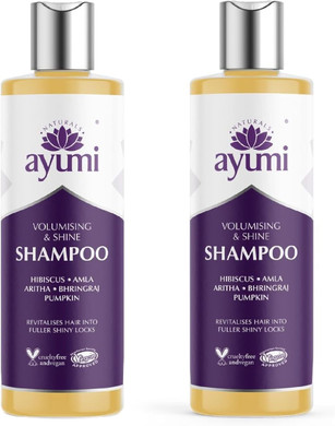Ayumi Hair Growth and Strengthening Duo | Hair Growth Shampoo and Conditioner Sets | DHT Blocker & Anti-Hair Loss| Hair Conditioner for Dry Damaged Hair |Shampoo for Dry Scalp |Hair Care Set |2x250 ml