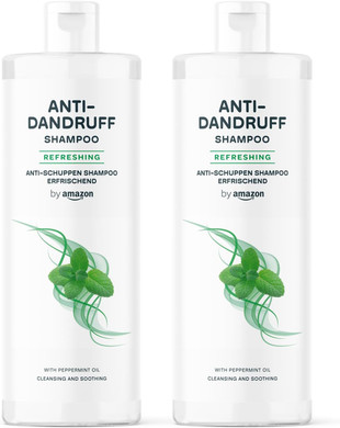 by Amazon Anti-Dandruff Shampoo, 2 x 400 ml