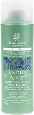 DOMUS OLEA TOSCANA SHAMPOO MICELLARE CUTE SEBORROICA 200 ML for seborroic skin, dandruff, redness, itching, temporary hair loss
