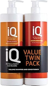 IQ Intelligent Haircare Volume Twin, Orange, 1 l, Pack of 1