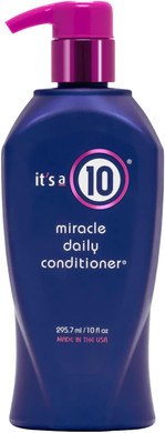 Its a 10 Haircare - Miracle Daily Conditioner, Everyday Use, Colour Safe, For Dry Damaged Hair, Reduces Frizz and Restore Shine 295ml