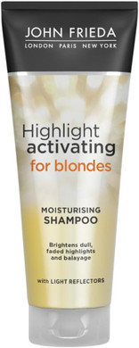 John Frieda Highlight Activating For Blonde Hair, Citrus, Moisturising Shampoo, 250 ml (Pack Of 1)