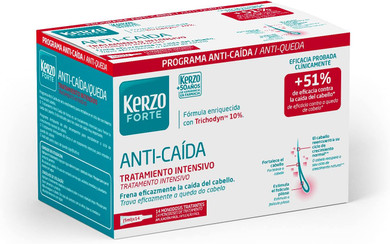 Kerzo Forte Tratamiento Intensivo Anticaída 14 x 5ml Conditioner