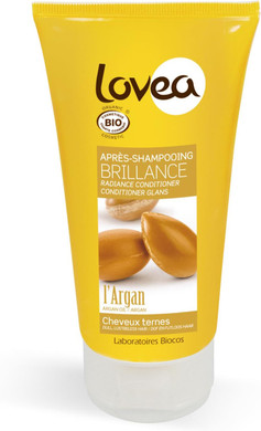 Lovea Conditioner Certified Organic Argan Oil from Morocco Shine 150 ml Pack of 2