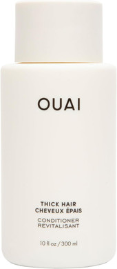 OUAI Thick Hair Conditioner Travel Size - Moisturising Conditioner for Dry, Frizzy Hair - Keratin, Marshmallow Root, Shea Butter and Avocado Oil - Paraben, Phthalate and Sulfate Free Hair Care - 89ml