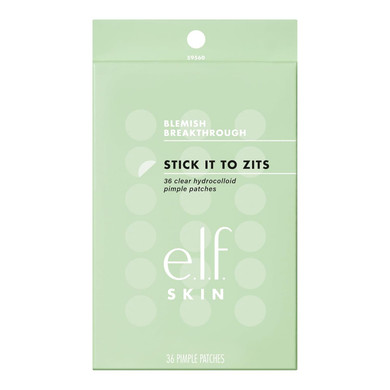 E.L.F. Skin Blemish Breakthrough Stick It To Zits Pimple Patches, Helps Reduce The Look Of Blemishes & Heal, Vegan & Cruelty-Free, 36 Patches