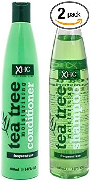 Set of 2 - XHC Tea Tree Oil Moisturising Shampoo & Conditioner (400ml)