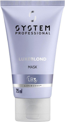 System Professional LuxeBlond Mask 75ml - maschera capelli biondi