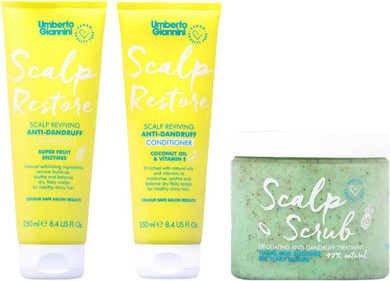 Umberto Giannini Salon Shampoo & Conditioner Duo, Hydrating and Smoothing Vegan & Cruelty Free Moisturising Haircare Bundle for Frizzy, Straight Hair, 2 Pack