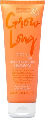 Umberto Giannini Grow Long Root Stimulating Shampoo - Strengthening Hair Growth for Thicker, Fuller Hair. Anti Pollution Shampoo for Hair Loss with Caffeine - Vegan & Cruelty Free