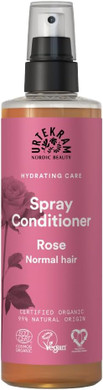 Urtekram Rosemary Leave-In Spray Conditioner - Fine Hair - Nourishing & Moisturizing - 250 ml, Vegan, Organic, Cruelty-Free, Natural Origin