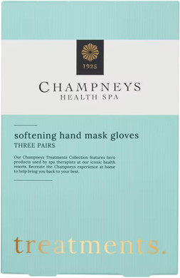 Champneys Hand Softening Hand Mask Gloves Three Pairs 3 x 12ml