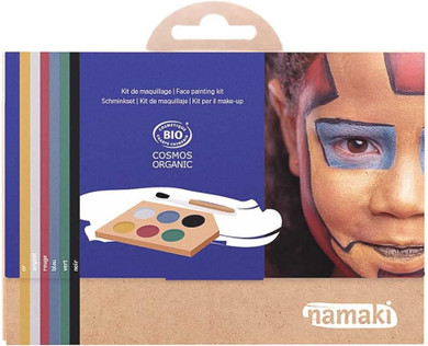 NAMAKI 6 Colours Intergalactic Worlds Certified Natural Cosmetics Makeup Set