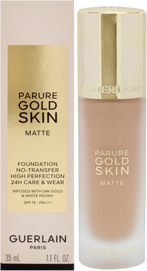 GUERLAIN Parure Gold Skin Matte Foundation No. 3N Neutral/Neutre, 35 ml