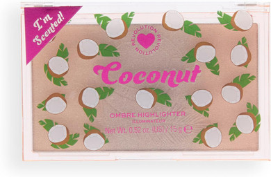 I Heart Revolution Makeup Blush, Pressed Powder Blusher, Highly Pigmented, Vegan & Cruelty-Free, Peach Ombre, 15g