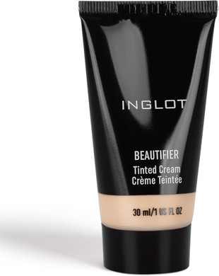 Inglot Beautifier Tinted Cream  Lightweight, Hydrating Foundation for a Flawless Finish | Natural Coverage with a Healthy Glow | Perfectly Blended Skin Tone with Long-Lasting Hydration | 30 ml | 104