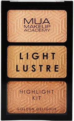 MUA Light Lustre Highlight Kit - 9g Golden Delights