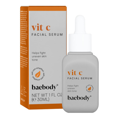 Baebody Critically Acclaimed Vitamin C Serum for Face with Hyaluronic Acid, Vitamin E 1 Fl OzVitamin C Serum