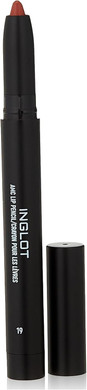 Inglot AMC Lip Pencil Matte - Matte lip liner with intense pigmentation | Long-lasting effect | Ideal for precise contouring and filling in of lips | Abrasion-resistant | 1,8 g | 19