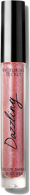 Victoria Secret New! Color Shine Lip Gloss DAZZLING (Sheer Hibiscus With Iridescent Shimmer) 3.1g