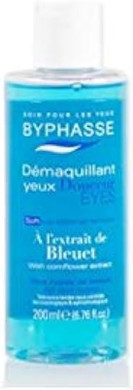 BYPHASSE - Démaquillant Yeux - A l'extrait de Bleuet - Soft Eye Makeup Remover - 200ml