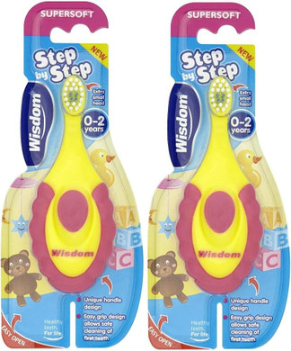 x2 Wisdom Step by Step 0-2 Years Supersoft Extra Small Head