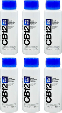 CB12 Mint-Menthol Mouthwash 250ml - 6 Pack