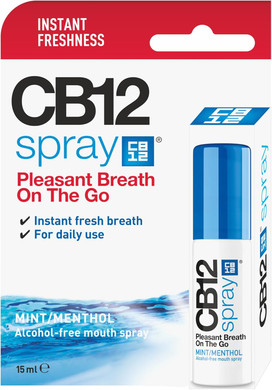 2 x CB12 Spray 15 ml for Fresh Breath Without Alcohol