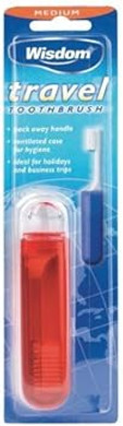 Wisdom Travel Toothbrush - Pk of 3