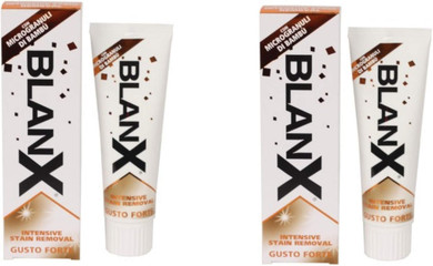 2 x Blanx Intensive Stain Removal Toothpaste by BlanX