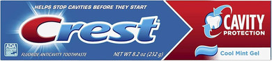 Crest Cavity Protection Toothpaste Gel Cool Mint 8. 20 oz (Pack of 2)