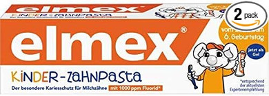 Elmex children's toothpaste, 2-pack (2 x 50ml)