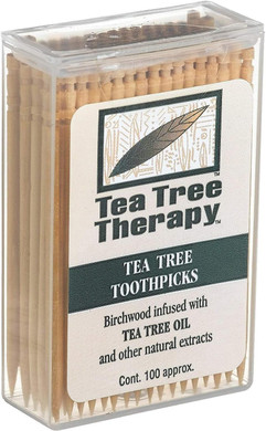 Tea Tree Therapy Mint Toothpicks 100 Ct