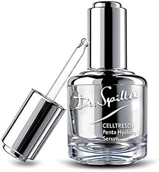 Dr. Spiller Celltresor Penta Hyaluronic Serum | Moisturising | Highly Concentrated Hyaluronic Acid | Relax & Repair Oligopeptides for Relaxed Face Muscles | Less Wrinkles and Lines