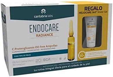 Endocare Radiance C Proteoglicanos Oil Free 30 Ampoules + Water Gel 360 15 ml