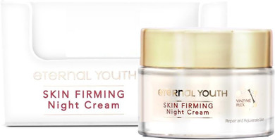 Eternal Youth Night Cream  50g | Skin Firming & Repair Night Cream with Vinzyme Plex, Niacinamide & Vitamin E | Minimizes Signs of Ageing | Tightens & Rejuvenates Skin Overnight