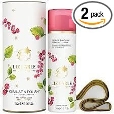 LIZ EARLE CLEANSE & POLISH HOT CLOTH CLEANSER- LTD EDITION SET PINK PEPPER AND MINT
