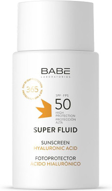 Laboratorios Babé - Super Fluid photo protection SPF 50 | sun protection | waterproof | all skin types | photo-aging | sun protection | 50 ml