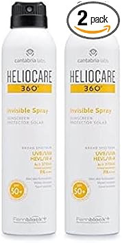 Heliocare Invisible Spray 360 Spf50+ 2x200ml
