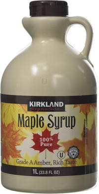Kirkland Maple Syrup - 2 x 1Ltr