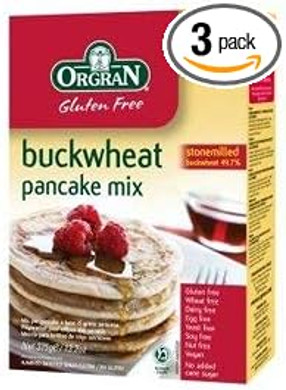 Orgran Buckwheat Pancake Mix 375g x 3 (Pack of 3)
