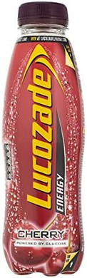 ( 24 Pack ) Lucozade Energy Cherry 380ml