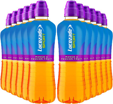 Lucozade Sport Body Fuel - Orange 4x500ml | Isotonic sports drink, with Electrolytes and Vitamin B3 | Still | Bursting with Flavour (Packaging may vary)